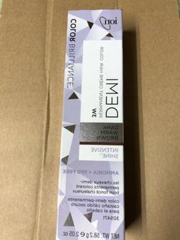 Brilliance Demi 3w Dark Warm Brown Permanent Hair Color New