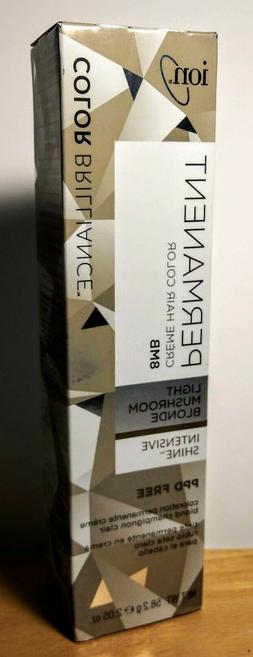 Brilliance Permanent Hair Color Cream 8mb Light Mushroom Blo