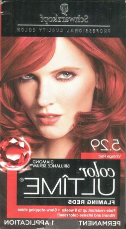 Time Professional Quality Hair Color!  Vintage Red 5.29!