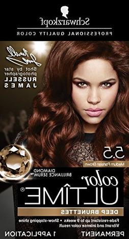 Ultime Permanent Hair Color Cream, 5.5 Medium Parisian Brown