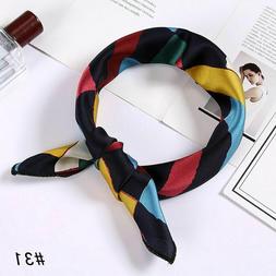 Ed Square Silk Feels Skinny Head Neck Turban Wraps