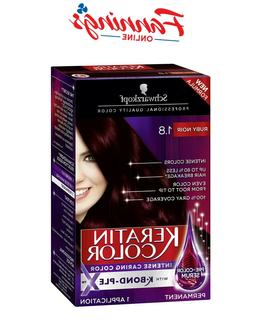 Permanent Hair Color Cream, 1.8 Ruby Noir