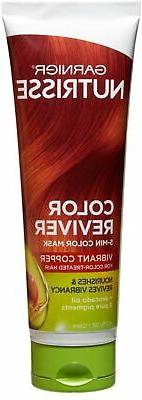 Reviver 5 Min Color Mask,vibrant Copper, 4.2 Oz