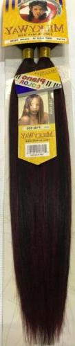 Milky Way Yaky Bulk for Braiding 100% Human Hair 14" Color  