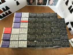 Lot Of 51 Tubes W/swatch Book