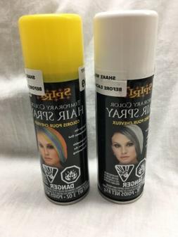 Hair Spray Yellow White Sprays On B6