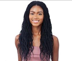 FREETRESS  Equal Synthetic Hair Lace Part Braid Wig - WAVY M