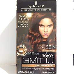 Ultime Permanent Hair Color Cream, 4.82 Dark Mahogany Brown